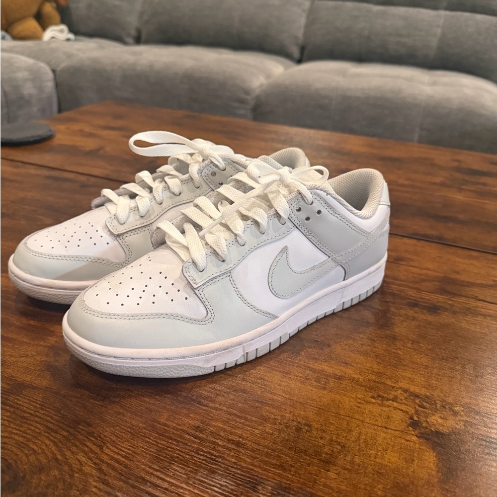 Nike White and Gray Athletic Shoes
